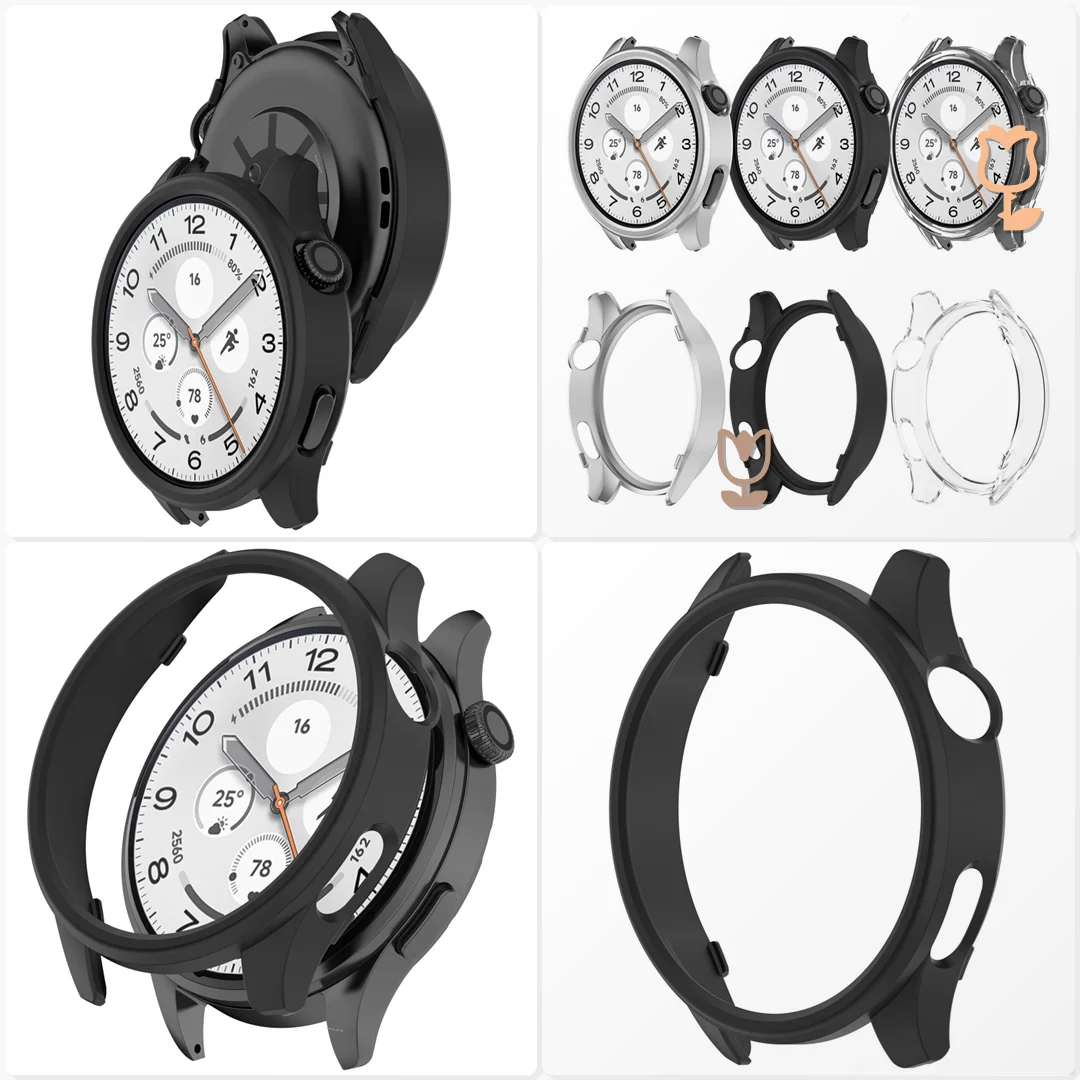 Protective Cover for Xiaomi Watch S5 PC Hollow Case Samrt Watch Bumper for Xiaomi Watch S5  Protector Frame Strap Accessories