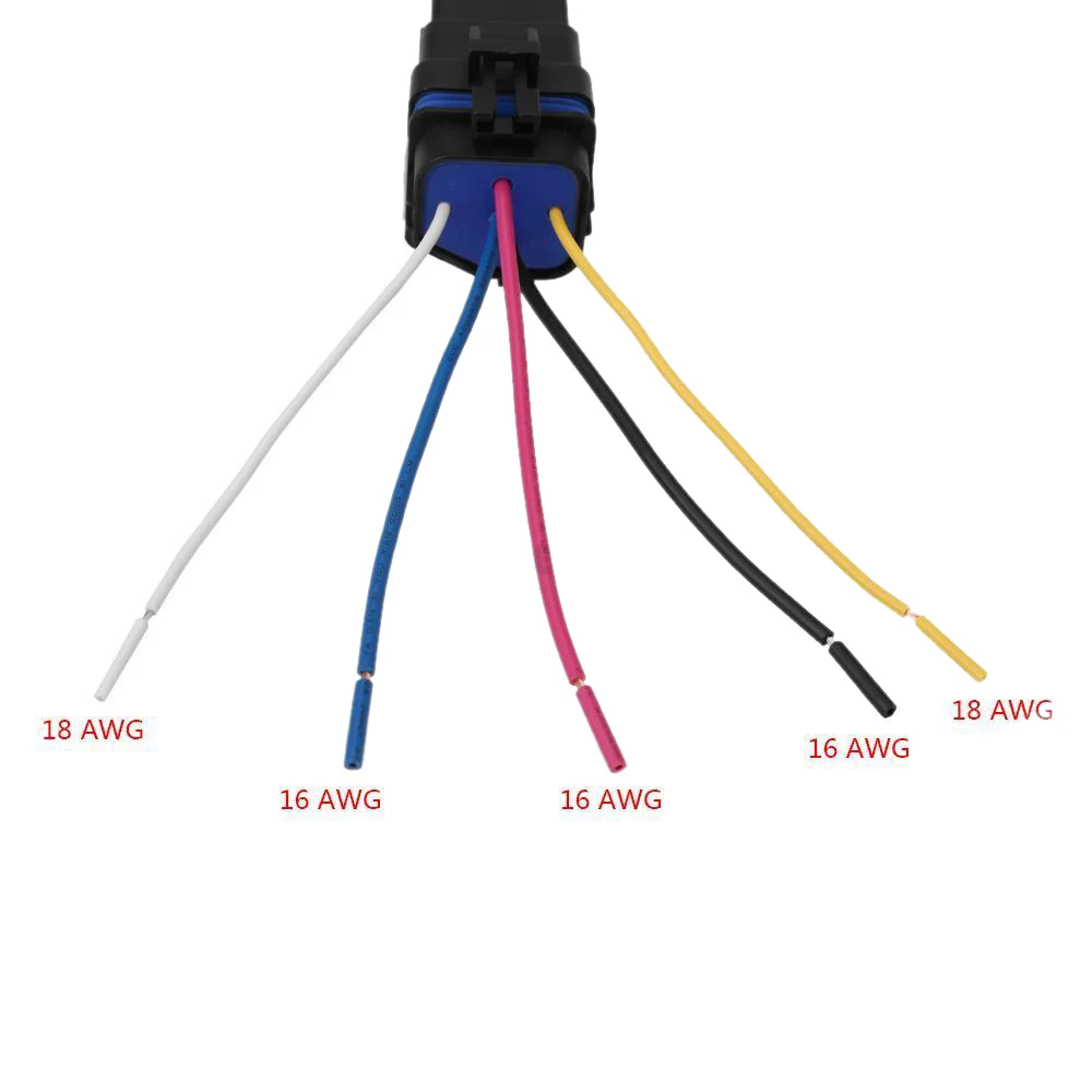 ABQB-Waterproof Integrated Automobile Relay Dc/12V 40A Auto Relay & Socket 5 Pin