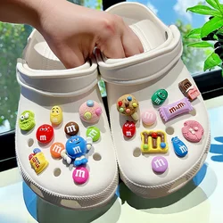 Whole Set Hot Sale DIY Hole Shoes Charms for Cute Cartoon Handmade Charms Designer Quality Garden Shoe Decoration Girl Gift