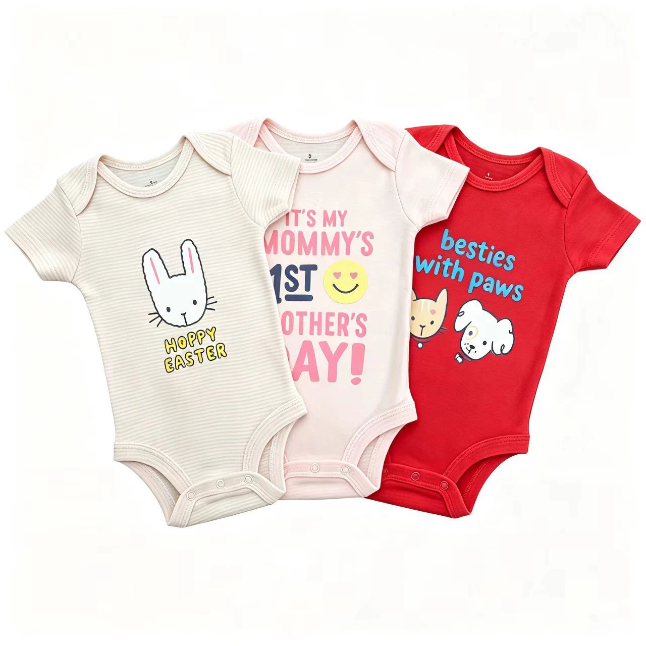 

1PCS Newborn Baby Clothing 2026 Summer Short Sleeve Baby Boy Girl Clothes 100% Cotton Solid Kids Baby Bodysuits & Jumpsuits