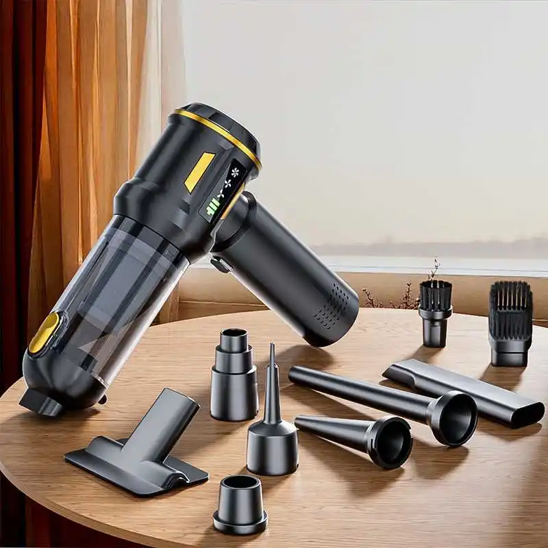 Cordless Handheld Car Vacuum Cleaner with Blower, 16000Pa Suction Brushless Motor, 6000mAh Battery 30 Min Runtime, 3 Speed