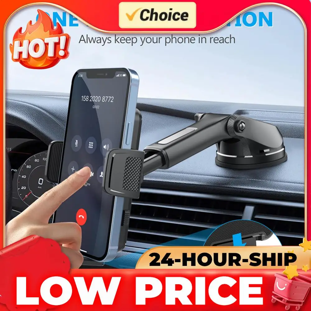 

360° Rotation Dashboard Mobile Phone Stand Universal Cell Phone Support Gravity Sucker Car Phone Holder Auto Smartphone Stand