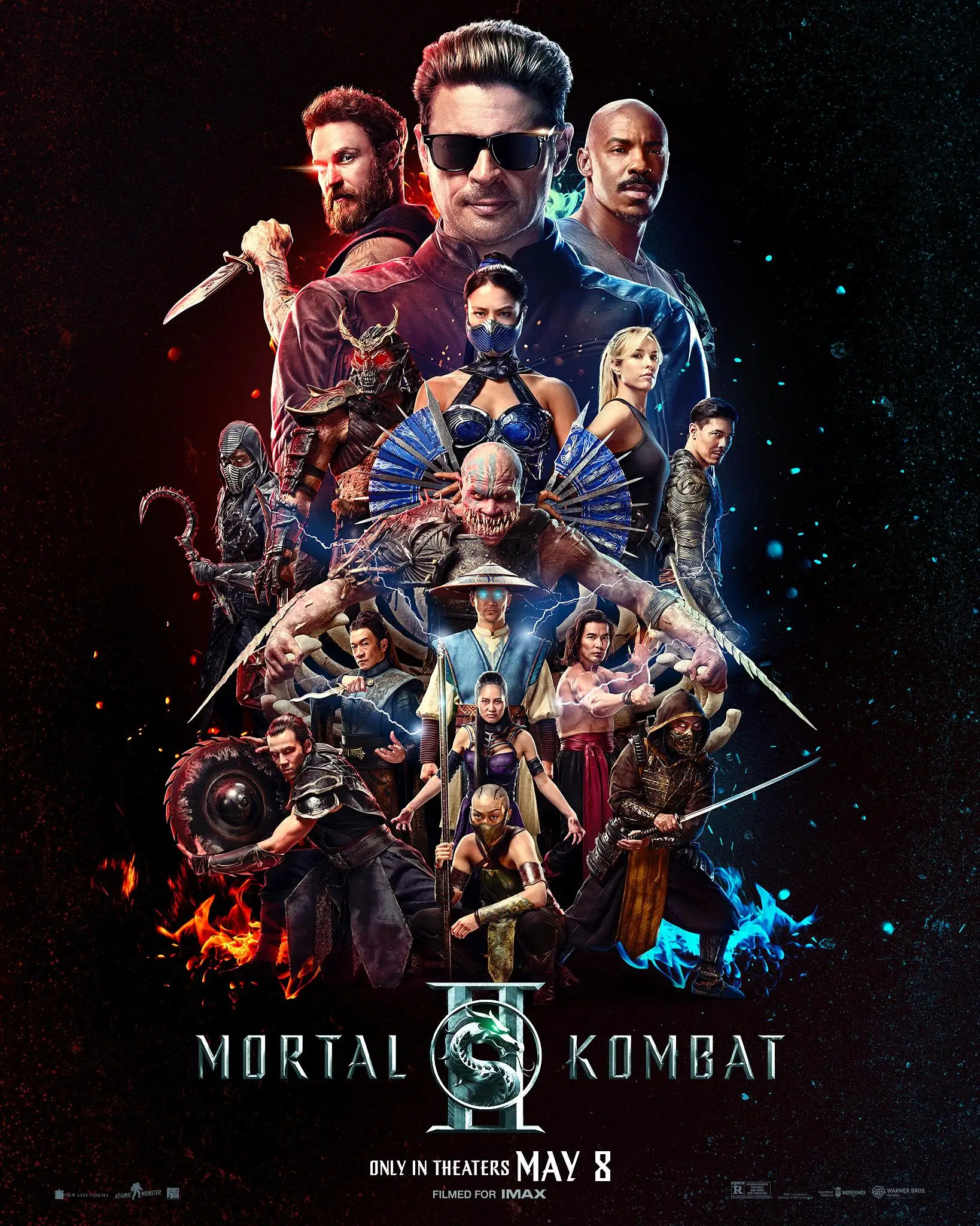 Movie Mortal Kombat 2 (2026) Print Art Canvas Poster For Living Room Decor Home Wall Picture