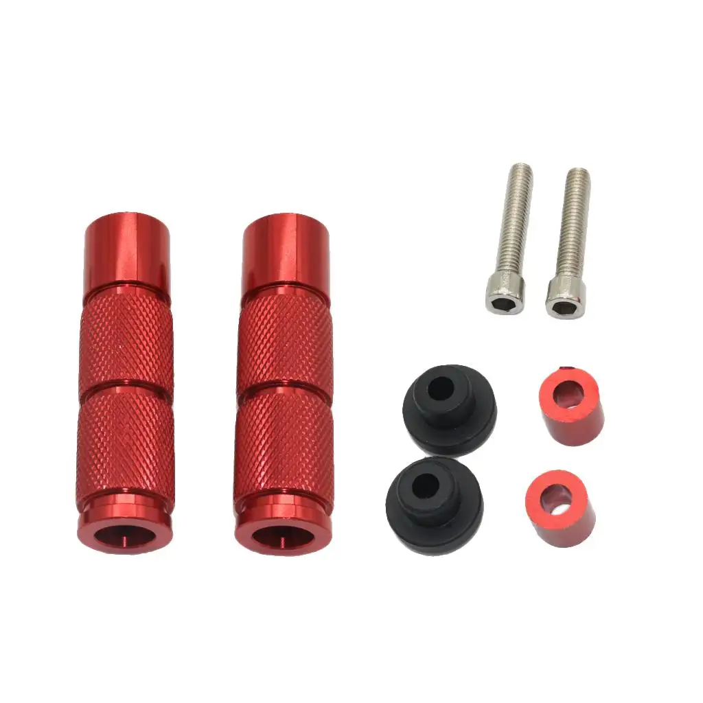 

Регулируемые подножки для мотоцикла из алюминия с ЧПУ, педали для скутера и квадроцикла