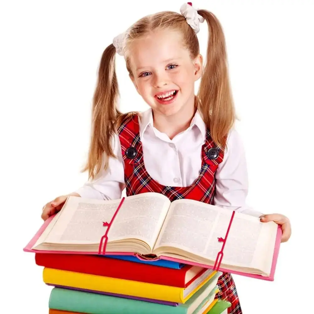 Marcapáginas retráctil para dedo, vendaje Flexible de silicona, marcas de paginación, marcador de dedo elástico Multicolor, 3 uds.