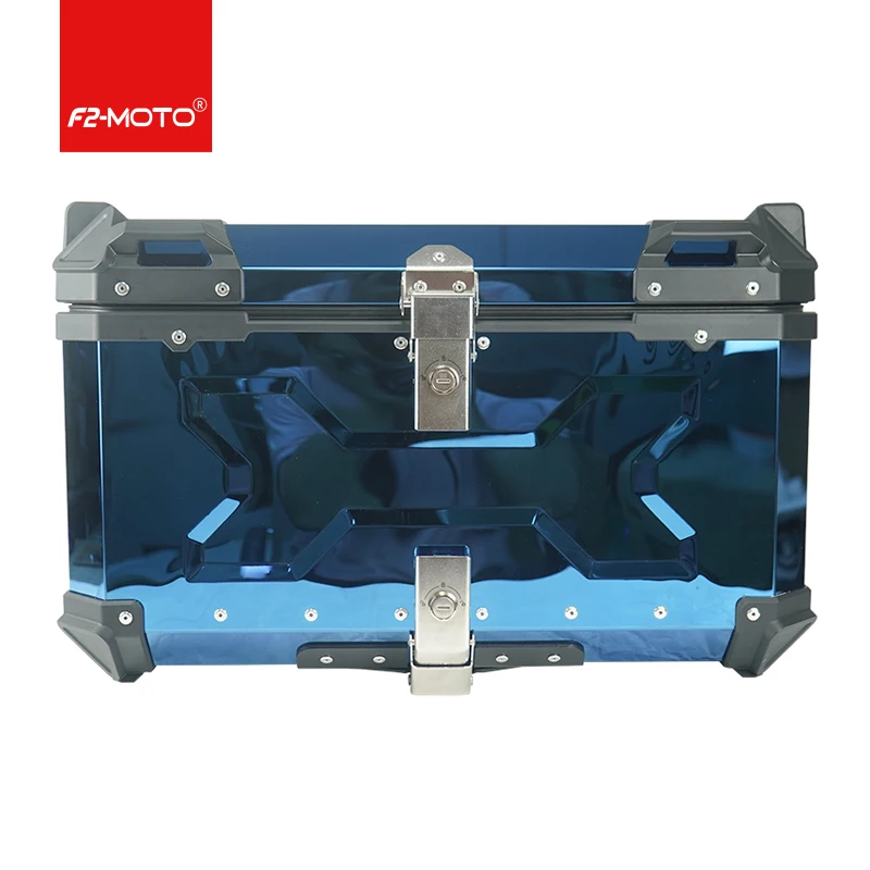 

Modification 65L Colorful Bright Surface Large Capacity Motorcycle Aluminum Alloy Trunk