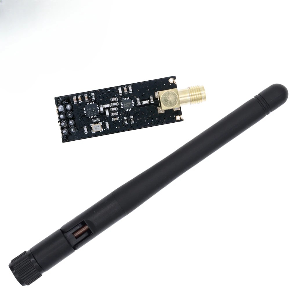 Wireless module transmission antenna for NRF24L01+PA+LNA at a distance of 1100 meters