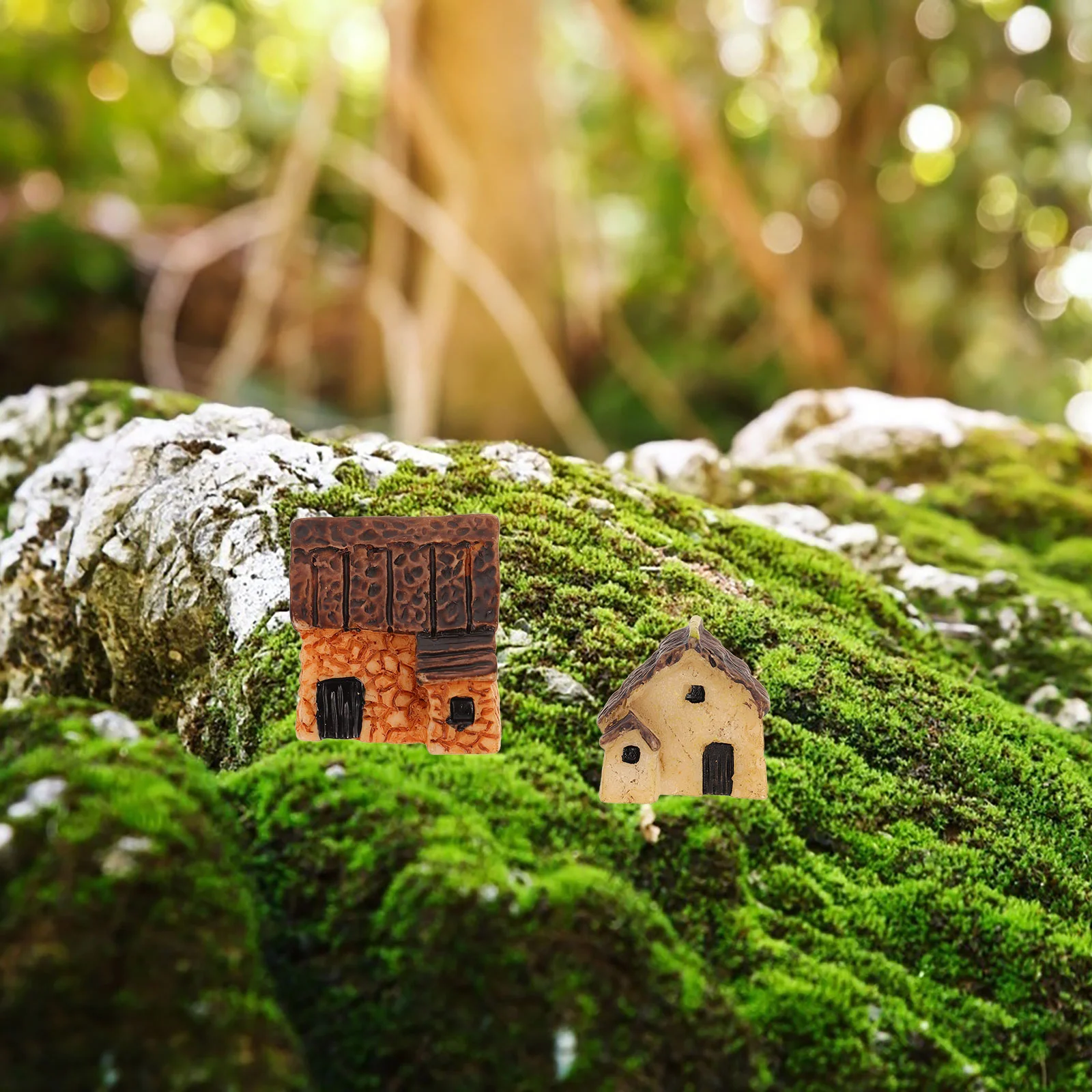 

Miniature Garden House Fairy Micro Mini Village Landscape Accessories Ornaments For Houses Diy Statues Cottage Figurines Hut