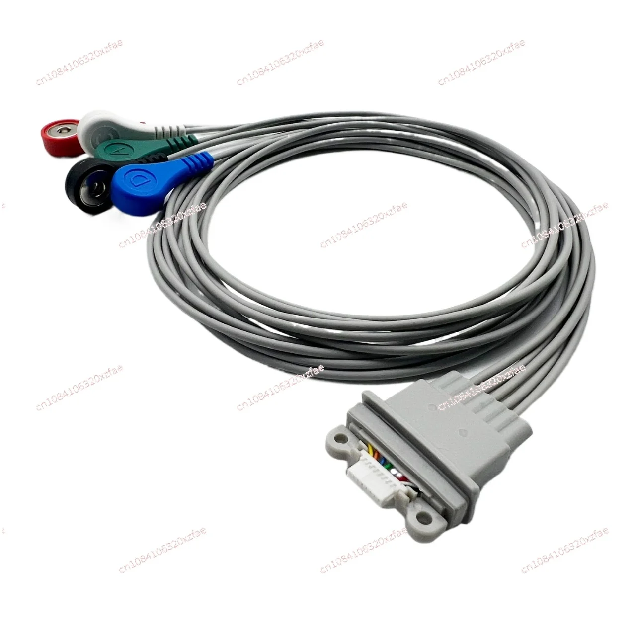 For AR12 Plus AR4 Plus FD5 Plus 5 Lead Holter ECG Cable