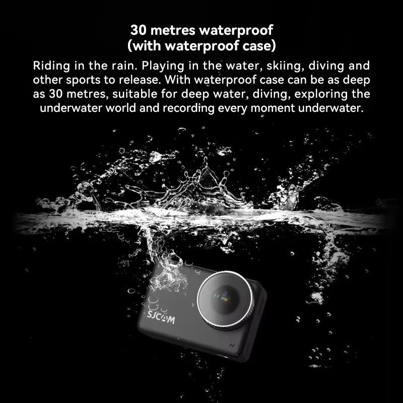 SJCAM SJ10X Action Camera SJ10 X 4K 24FPS 10M Body Waterproof WiFi 2.33 Touch Screen Gyro Stabilization LIVE STREAMING DV