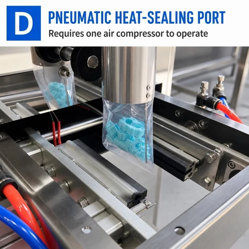 Fully Automatic Hardware Accessories Packaging Machine for Counting and Packing Washers Nuts Candies Electronic Accessories