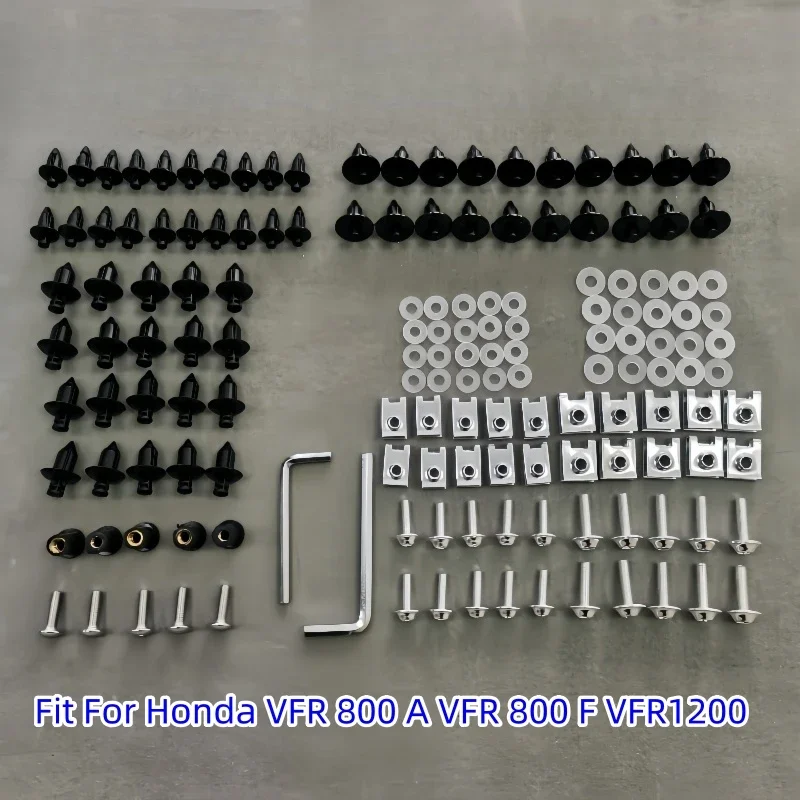 

Fairing Bodywork Kit Bolts Screws Fit For Honda VFR 800 A VFR 800 F VFR1200