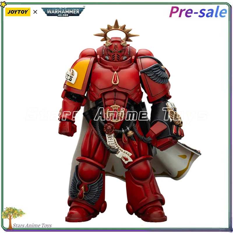 

【Предпродажа】Оригинальная фигурка 1/18 JOYTOY Warhammer 40000 Blood Angels Captain с пистолетом Inferno и модель Power Fist, игрушка