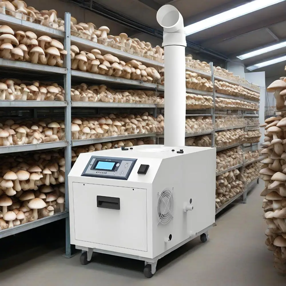 Factory Direct Commercial Indoor Plant Mushroom Farm Machine for Greenhouse Cold Room Industrial Ultrasonic Humidifier Flexible