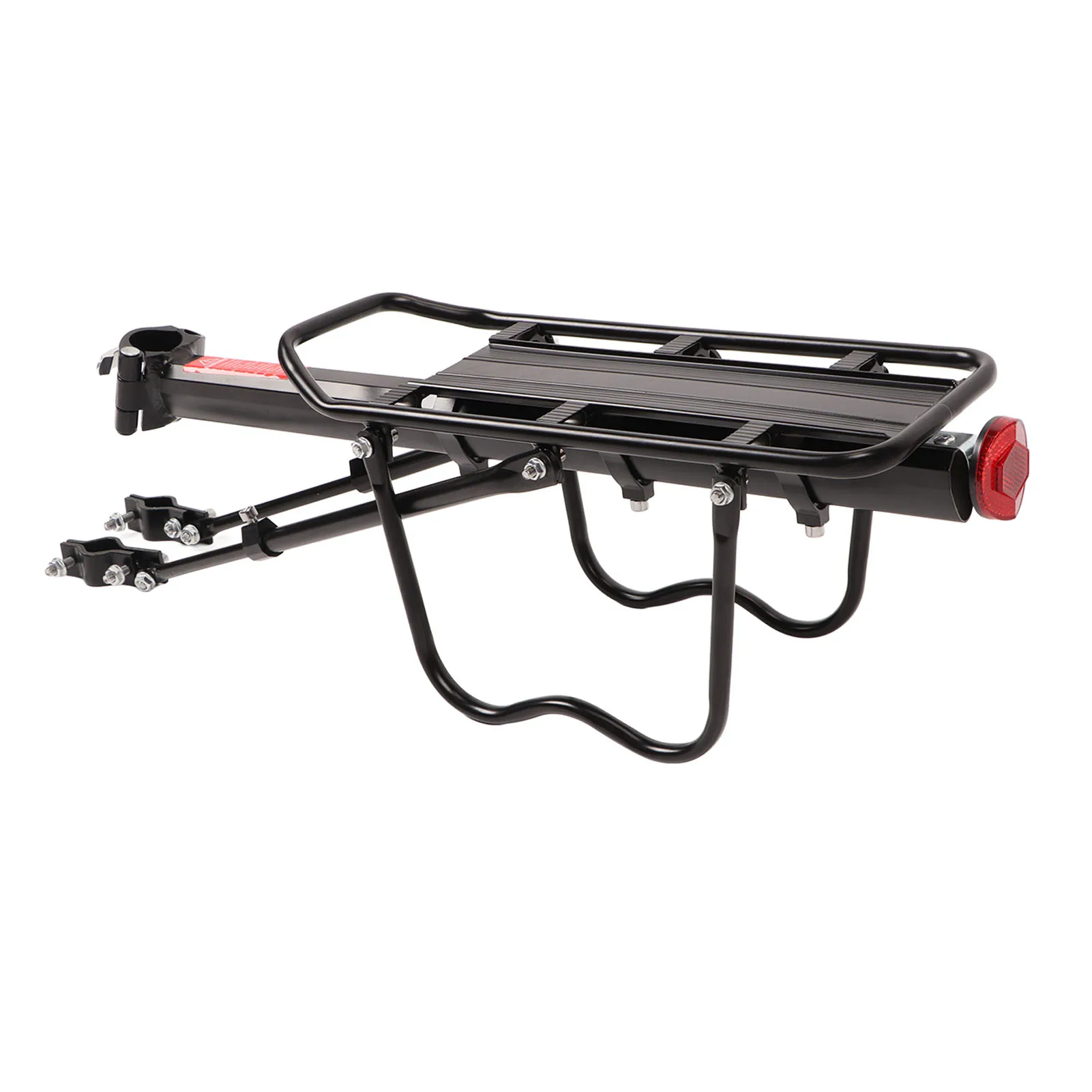 

Bicycle Rear Rack Semi Quick Release Lightweight Aluminum Alloy Plastic Bike Carrier Rack for Mountain Bikes Road Bikes