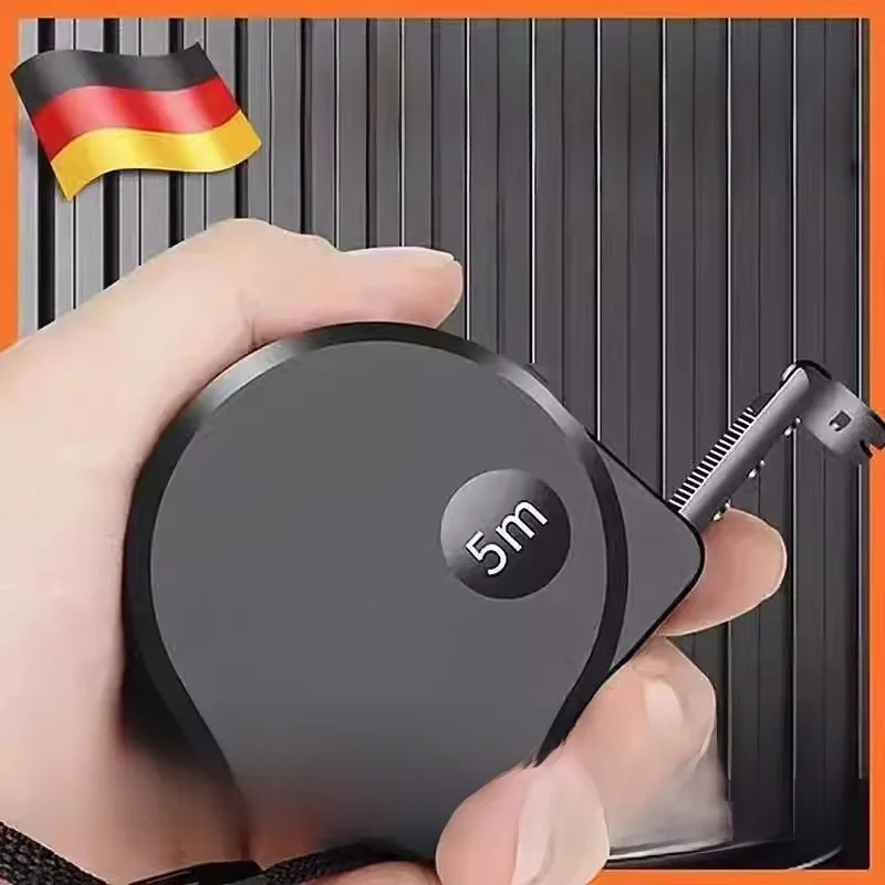 

Thiened Hardened Matte Bla Gold Tape Measure 0 Meter Ruler Tool by ABENUOR High Precision Metric System Chinese Origin