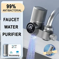 Intelligent Digital  Water-power Faucet Sterilization Water Purifier Ultraviolet Deep   Sterilization Descaling 8-stage Fine F