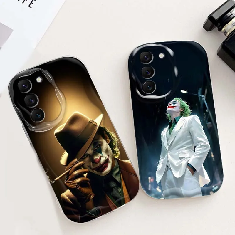 

J-Jokers Popular Creative For Samsung S25 S24 S23 S22 S21 S20 A04 A05s A05 A06 Ultra Plus FE 5G Wave Oil Phone Case