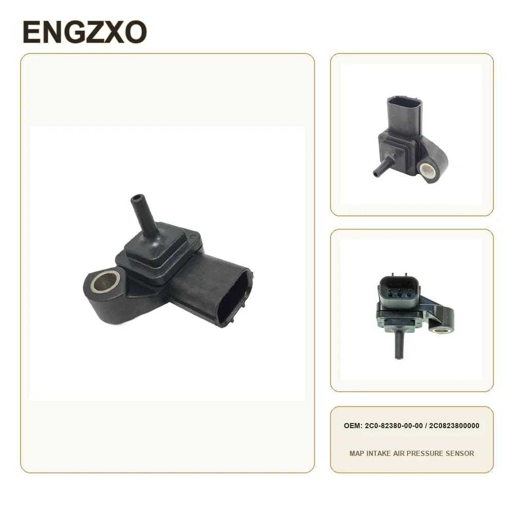 High Quality MAP Intake Air Pressure Sensor 3Pins 2C0-82380-00-00 2C0823800000 For Yamaha Motorcycles YZF-R1 R1 R6 VMX VMAX
