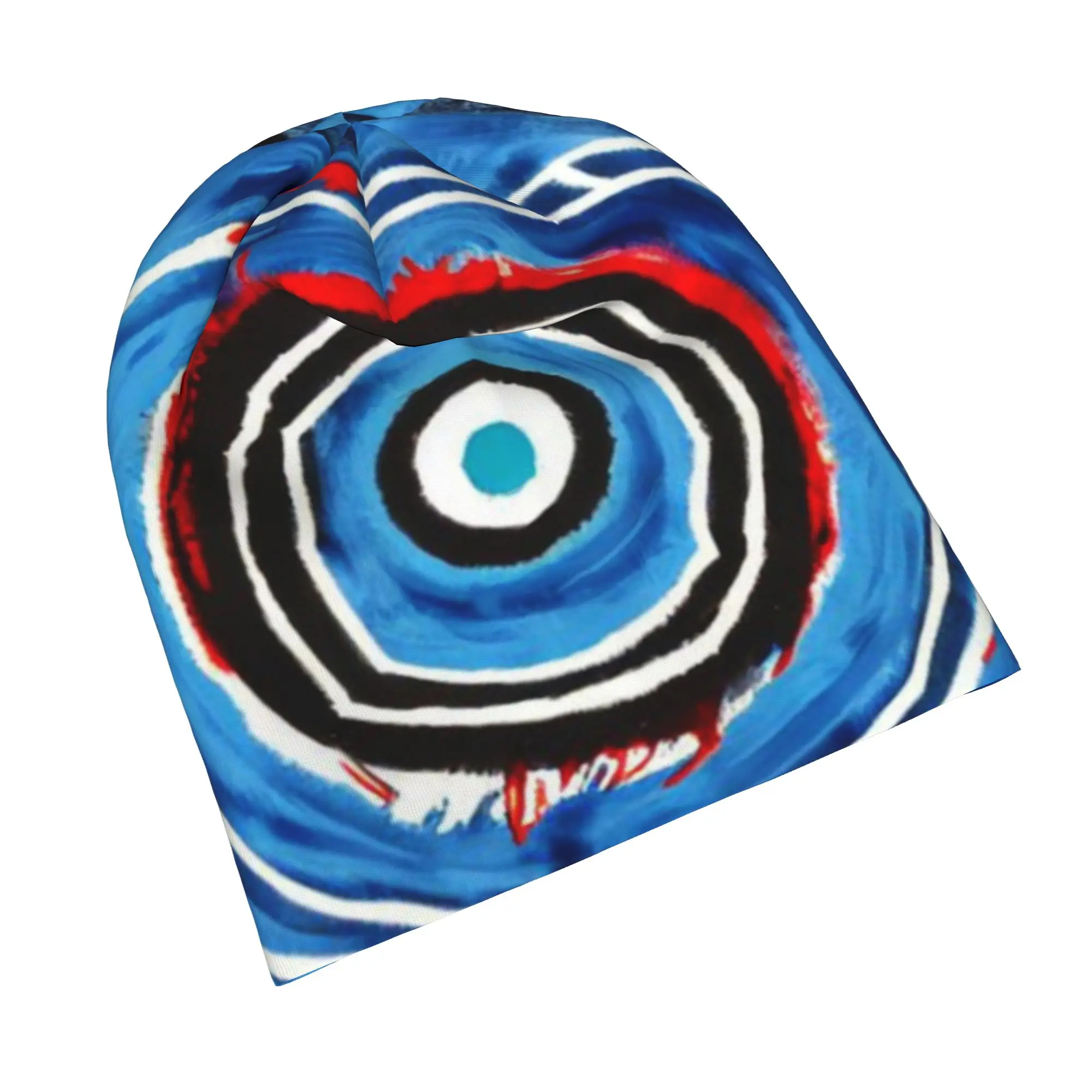 Hamsa Bohemian Skullies Beanies Hat Evil Eye Of Protection Hip Hop Men Women Outdoor Cap Warm Dual-use Bonnet Hat