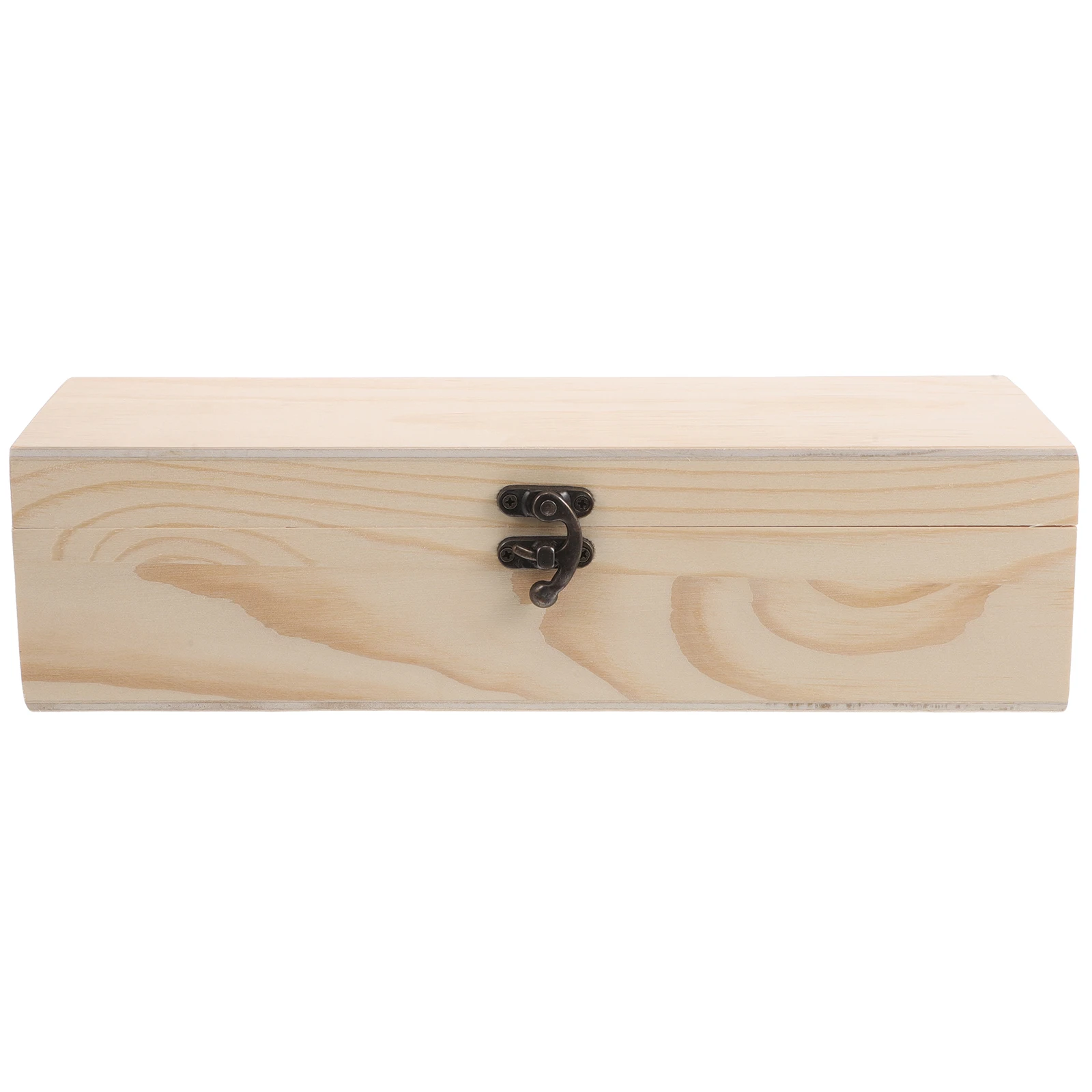 

Jewelry Storage Box 4 Compartments Wooden Vintage Organizer Tea Bag Sugar Packet Decorative Box Lid Trinket Cases Travel Size