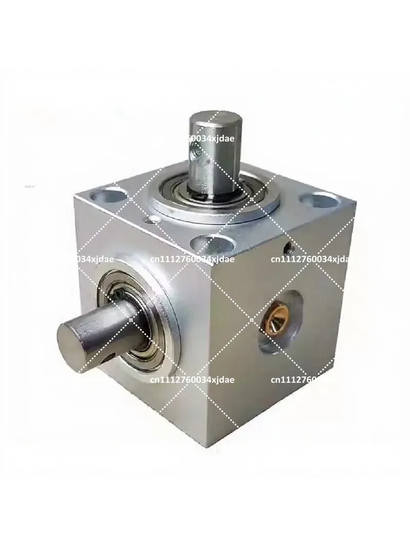 Right Angle Steering Gearbox 1.5M 20T 90 Degree Dual Shaft 15mm Diameter 2000RPM 12Nm