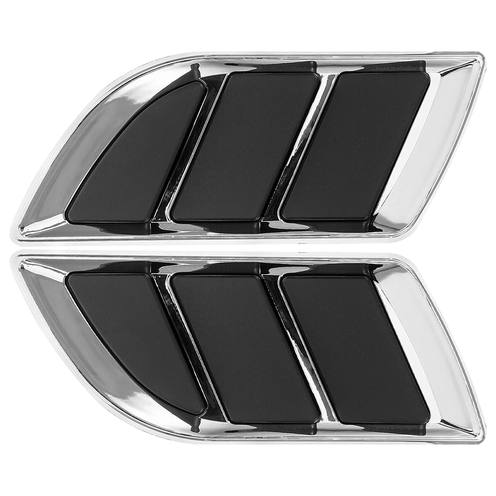 Shark Gill Air Inlet Car Side Vent Stickers Exterior Decoration Vehicle Flow Covers Automotive Hood Vents Scoop