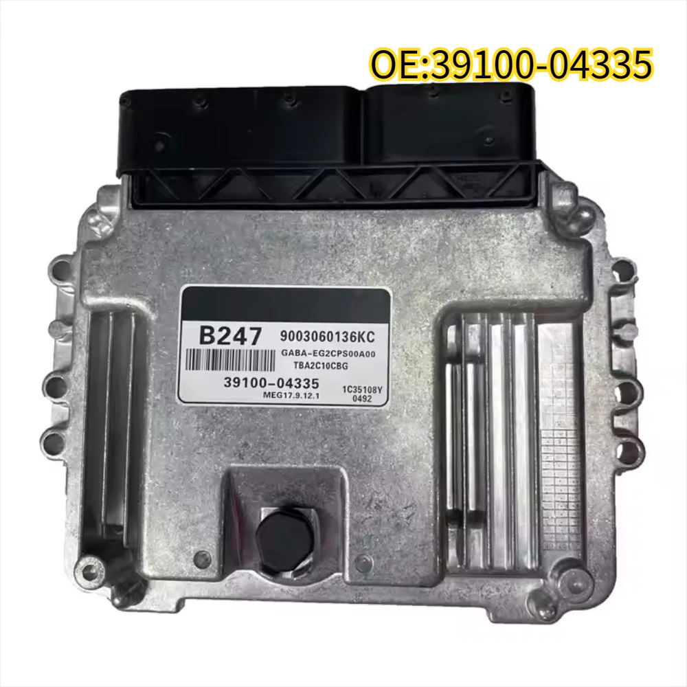 

High quality New For 39100-04335 B247 ecu MEG17.9.12. Auto Motor Controle Module ECU ECM voor Hyundai Grote I10