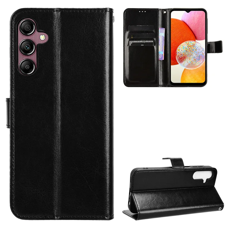 For Samsung Galaxy A15 Case Flip Luxury Wallet PU Leather Phone Bags For Samsung A15 A 15 GalaxyA15 Case Cover