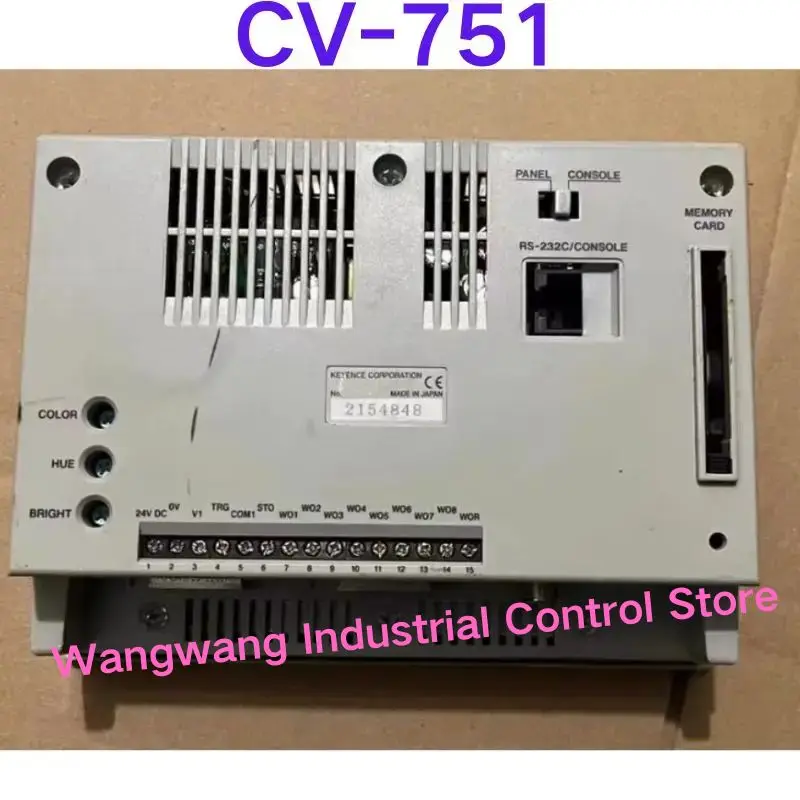 Second-hand test OK , CV-751P Visual Inspection Instrument LCD Display Screen