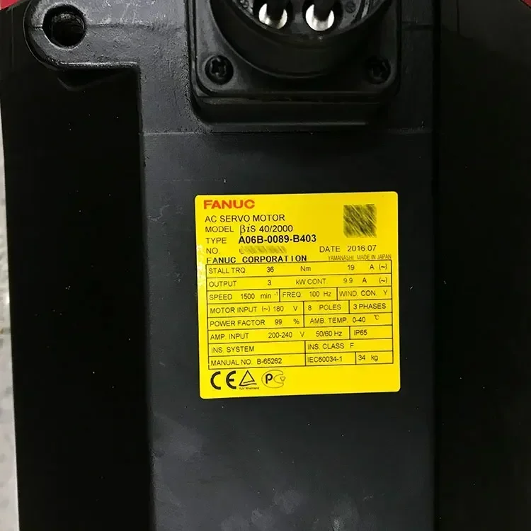 A06B-0089-B403 A06B-2089-B403   Original New Servo Motor