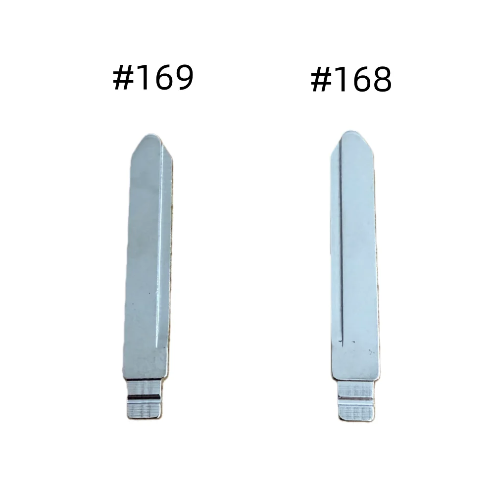 10pcs/lot Key Blade for Geely Emgrand (Dihao) EC7 GX7 EC715-RV SC7 KD/VVID Modified Flip Key Blade #168 #169