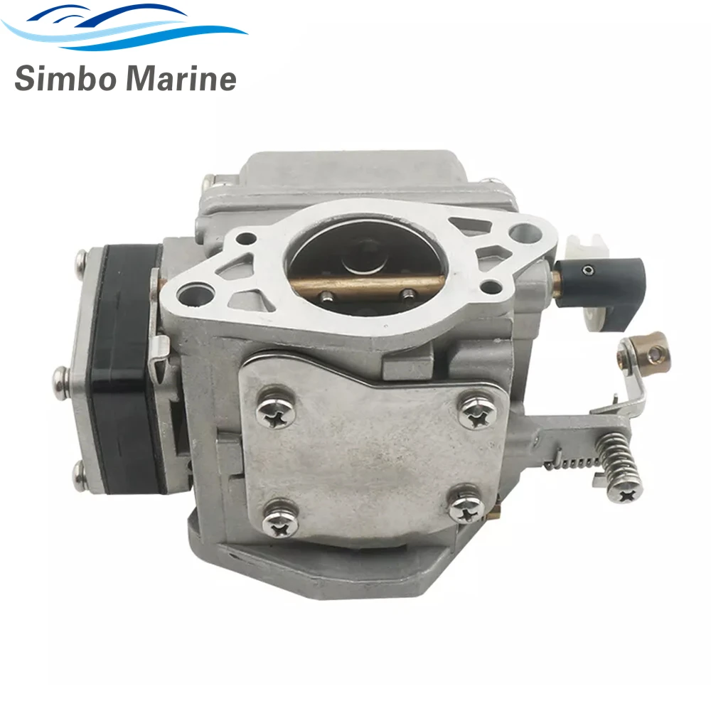 6B4-14301-00 Carburetor For Yamaha 2 Stroke 9.9HP 15HP Outboard Motor