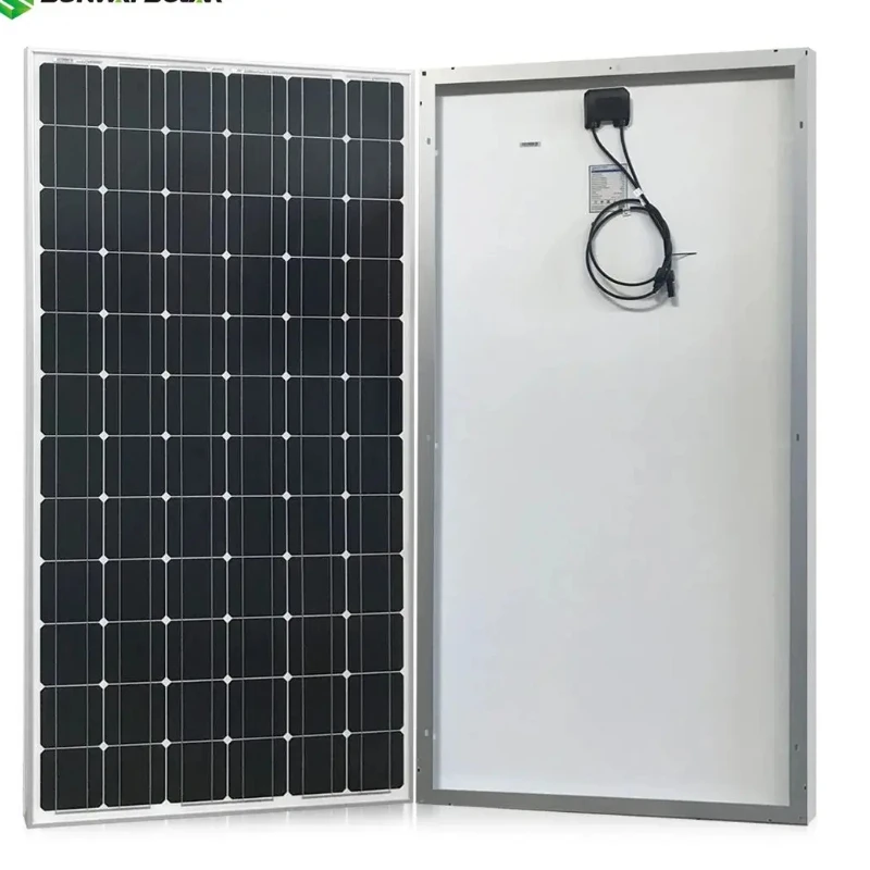 

warehouse free solar panel all black mono 300w 310w 330w full black silicon solar panel