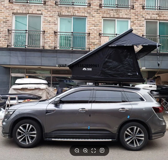 TRAP OVERLAND slim roof top Hot Sell Aluminum Shell Roof Top OEM Manufacturer 4x4 offroad GORE-TEX Car roof Tent