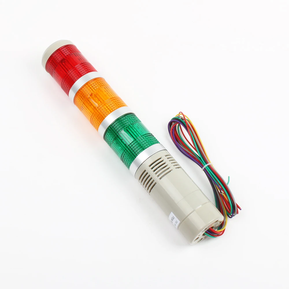산업용 타워 신호 경고등 LTA-502 표시등, LED 표시등, 안정등, 레드 그린 옐로우, 12V, 24V, 220V, 110V