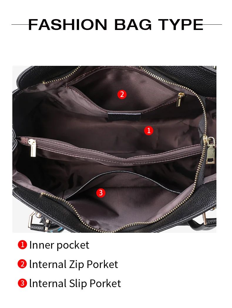 Aidrani Damen-Tragetasche aus echtem Leder, einfarbig, große Handtasche aus Rindsleder, lässige Umhängetasche – Detail 6