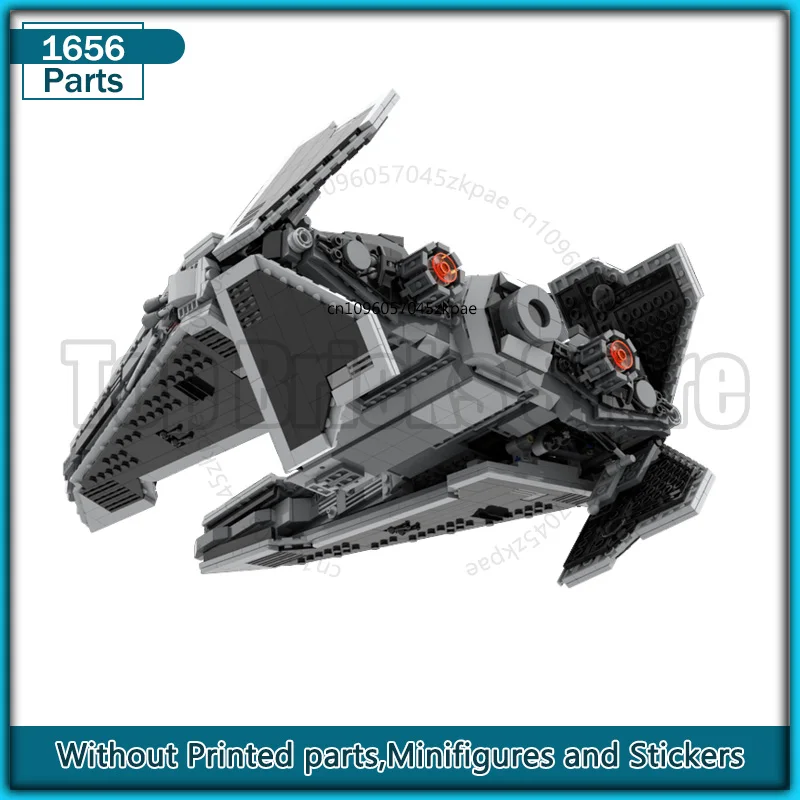 Ruimteschip Starfighter Fury Class Interceptor MOC Bouwsteen Space Movie Technologie Bricks DIY Montage Speelgoed Kerstcadeaus