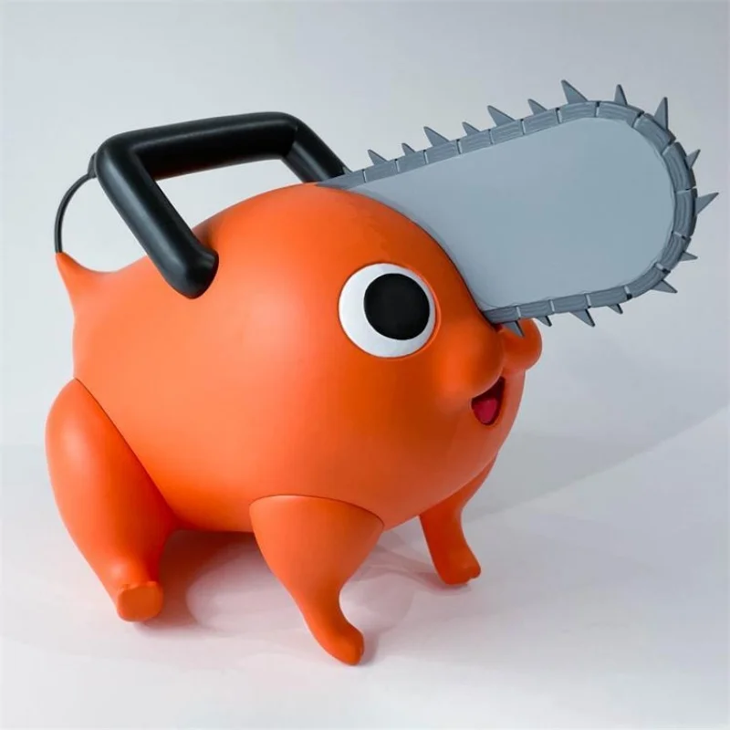 8cm motosserra anime figura pochita ornamento portátil modelo estatueta de energia para colecionadores adultos brinquedos presentes