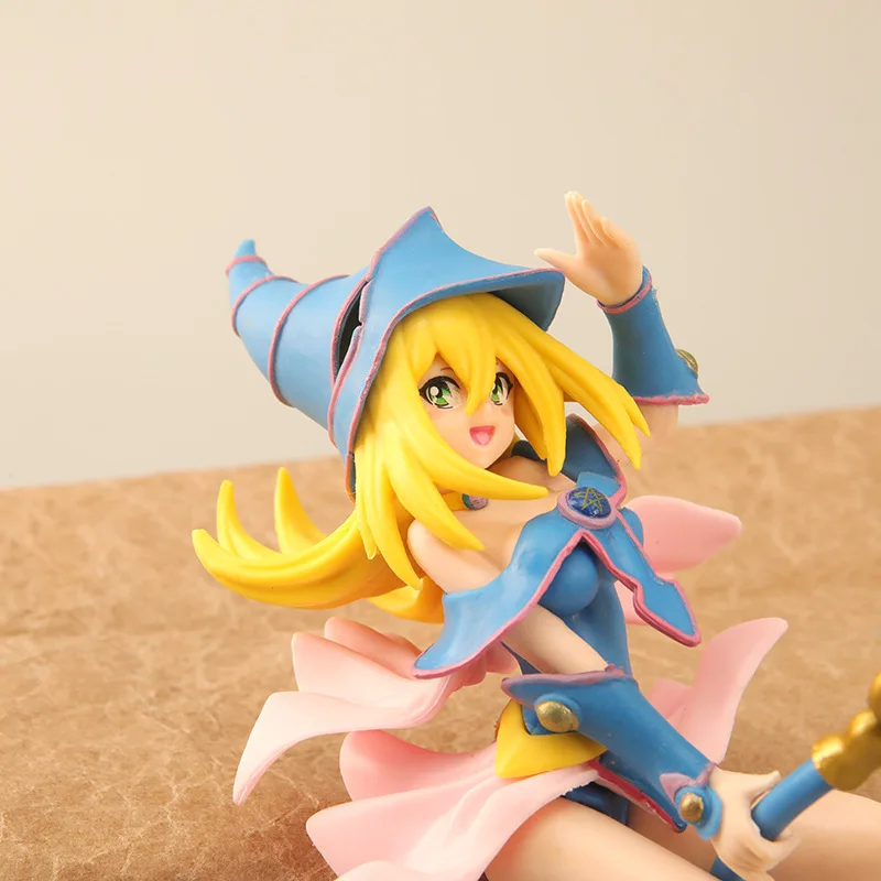 Anime Yu-Gi-Oh! Duel Monsters Girl 15cm Figure POP UP PARADE Dark Magician Girl Model Doll Toys Trendy Lazy Phone Holder