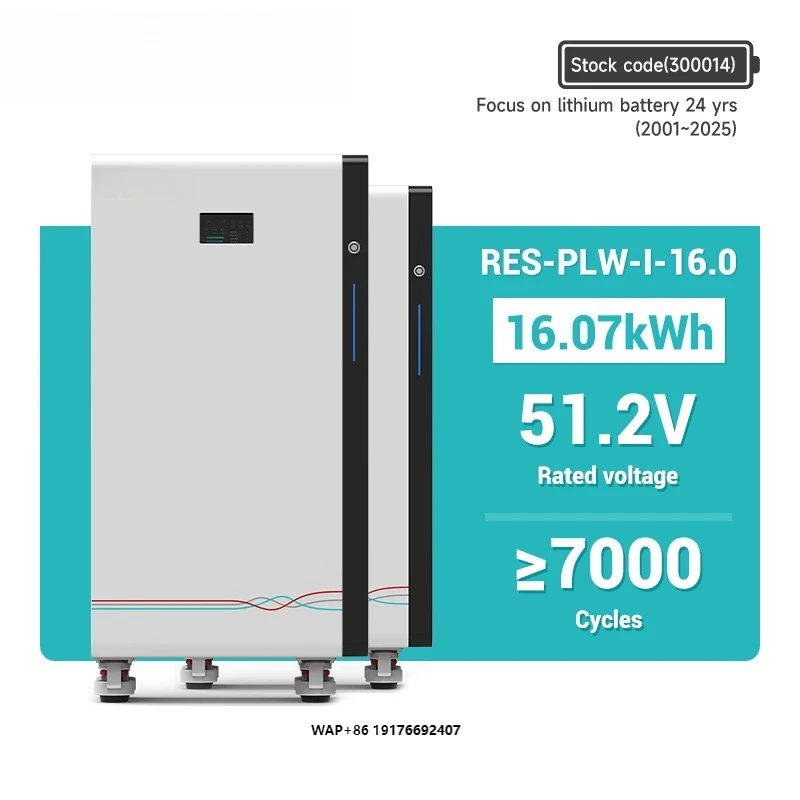 

EVE Home Energy Solar Energy Storage System 51.2V 16kWh 15kWh 314Ah LiFePO4 Lithium Battery Grade a BMS Wall-Mounted