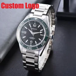 Corgeut 41mm Mechanical Watches miyota Automatic Movement  Ceramic Bezel Sapphire Glass Mens Watch Custom logo relogio masculino