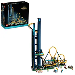 LEGO 10303 Roller Coaster Building Blocks Toy Set, Room Decoration