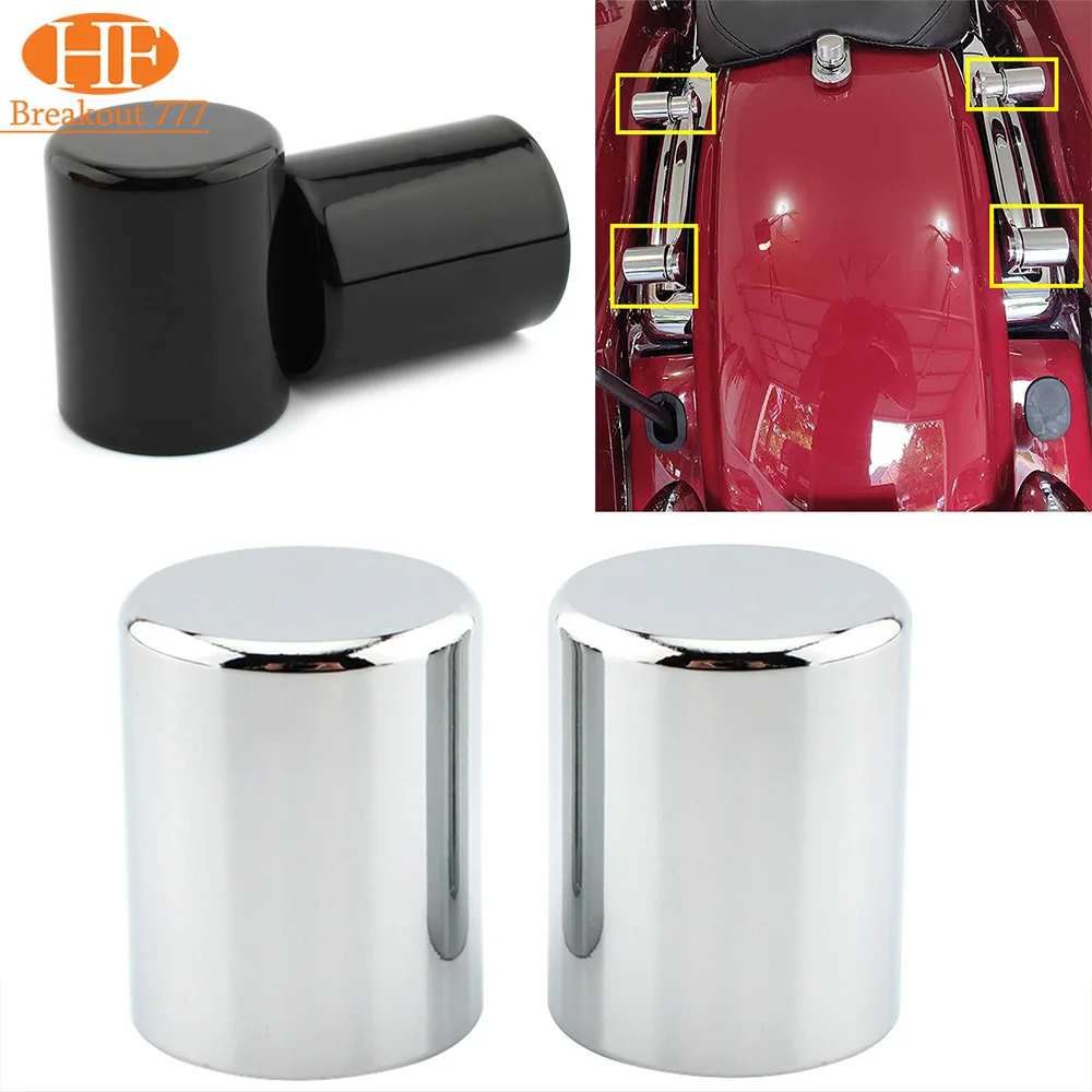 

2PCS Motorcycle Docking Hardware Point Cover For Harley Sportster XL883 C Electra Glide FLHT Road Glide FLTR Street Glide FLHX