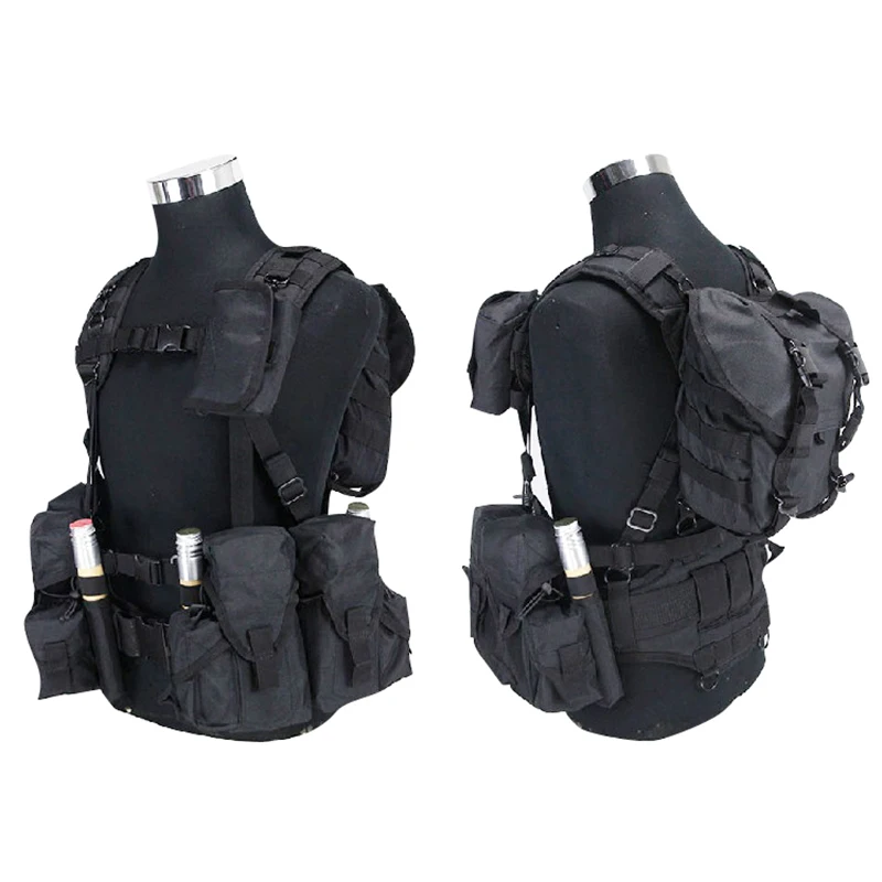 Fan di caccia russo forze speciali Smersh gilet da caccia con equipaggiamento tattico gilet da caccia leggero e traspirante regolabile all\'aperto