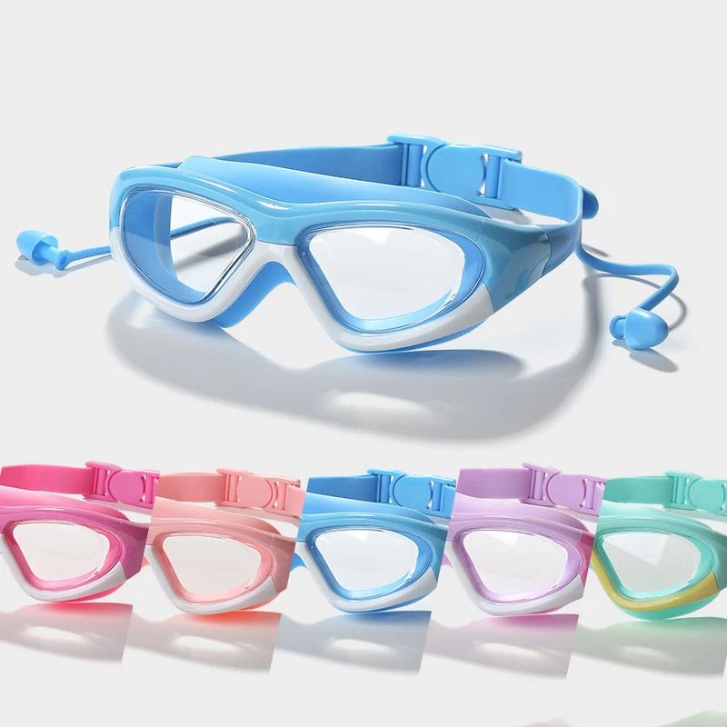 New Children Waterproof Adjustable BDiving Silicone UV Protection Anti-fog Practical Water Sports Swimming Goggles For KidsAcc view 5