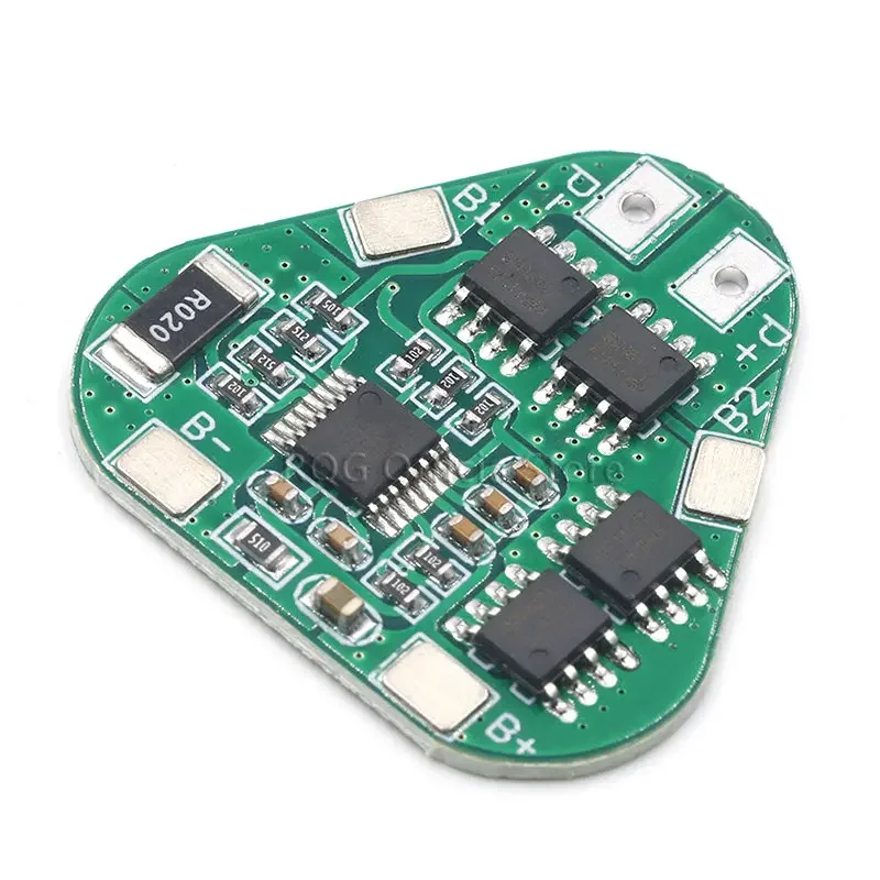 Placa da proteção da bateria do lítio, sobrecarga-descarga protege, 8A 3 bloco da pilha, PWB do Li-íon BMS PCM, 11.1 12.6V, 3S, 12V, 18650