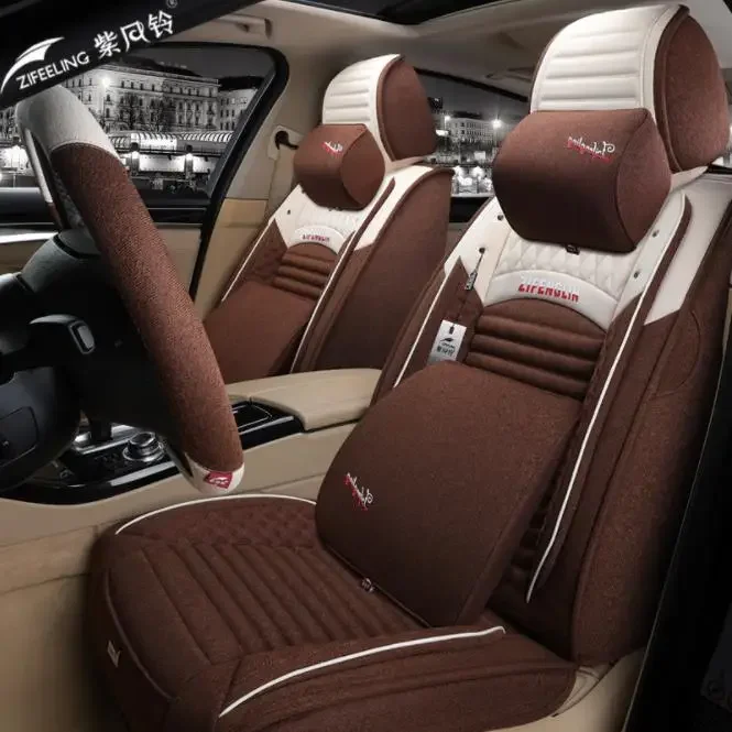 

Full Surround Fabric Car Seat Cover