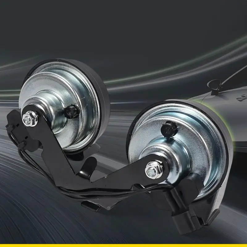 SZCH Twin Horn Assembly With Mounting Bracket Direct Alternative For F250 F350 F450 F550 Strong Work Trucks 2010 To 2016 Models