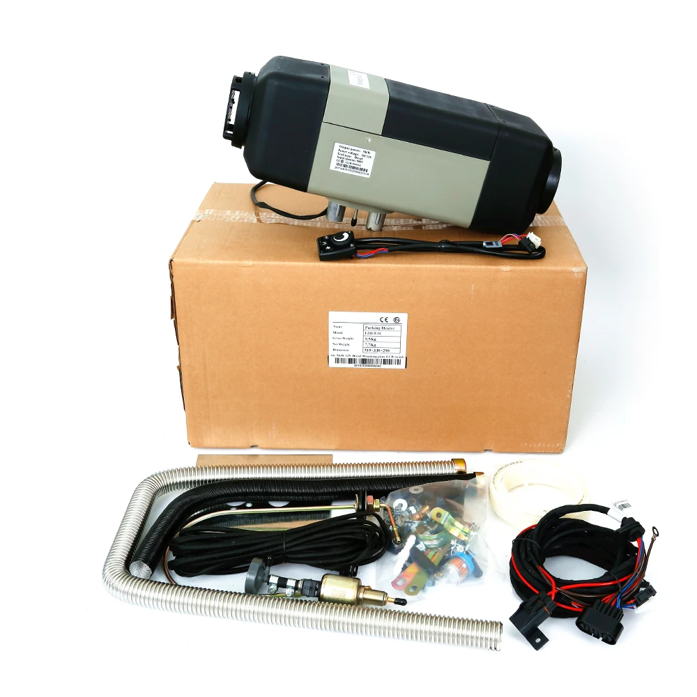 Chauffage de stationnement à air JP, radiateurs diesel pour camping-car, similaire à Webasto Eberspacher, contrôle Bluetooth pris en charge, 12V, 24V, 5KW, Chine